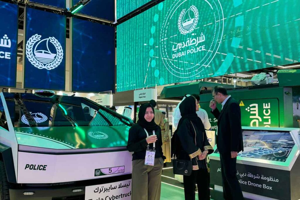 Dubai AI Patrol Cars Debut GITEX 2025