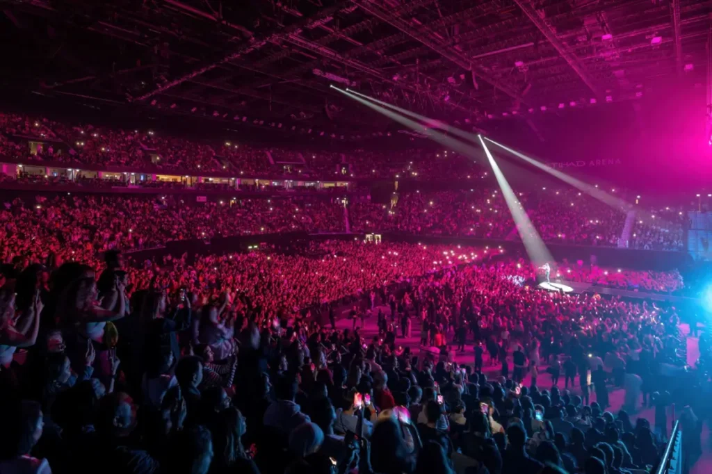Abu Dhabi Etihad Arena events surge with big shows