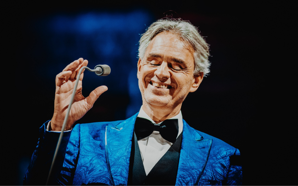 Andrea Bocelli Abu Dhabi Grand Prix concert series