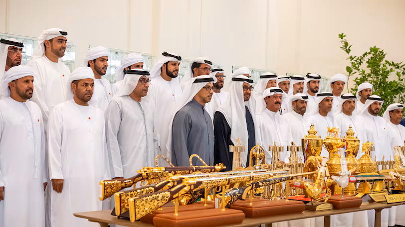 UAE Camel Racing Team Wins Honored UAE Camel Racing Team Wins Honored