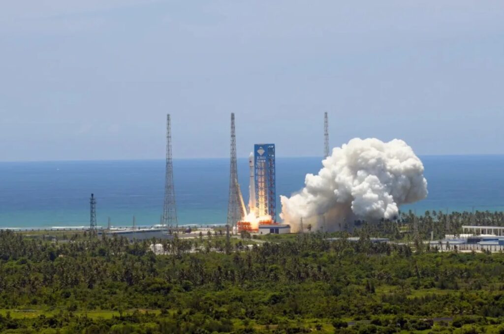 China Satellite Launch Mission Achieves Success