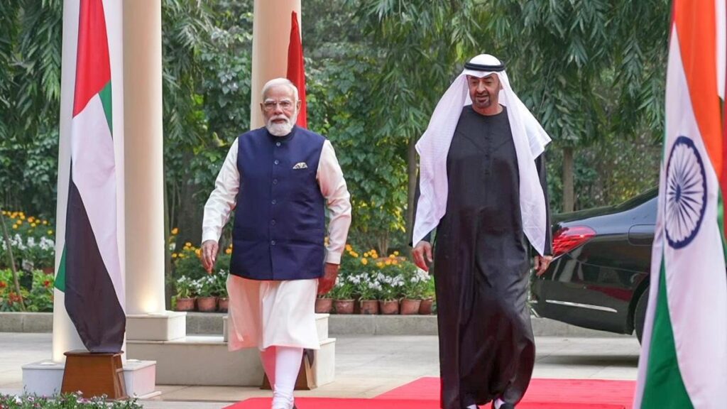 India UAE Strategic Partnership Deepens India UAE Strategic Partnership Deepens