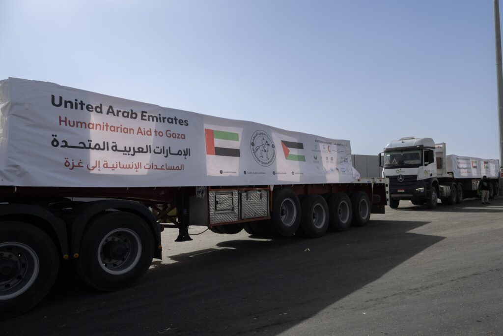 UAE Sends 789 Tonnes of Aid to Gaza